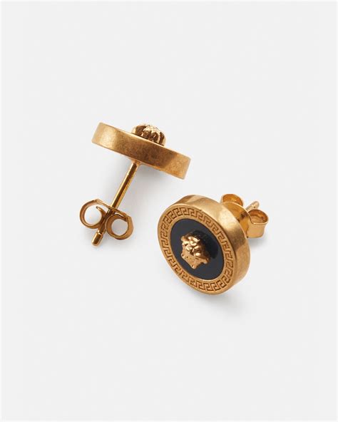 versace warrings|versace enamel earrings.